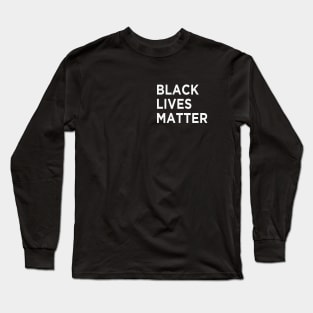 Support Black Lives Matter - Corner Graphic Long Sleeve T-Shirt